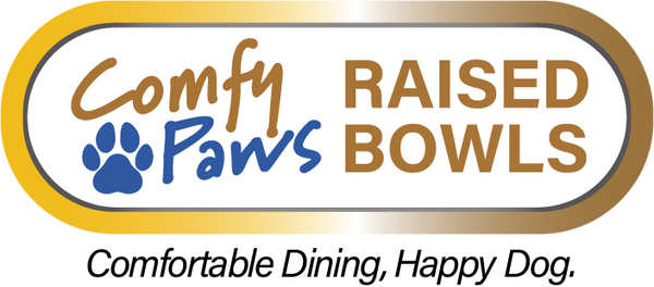 Comfy Paws Raised Bowls Logo